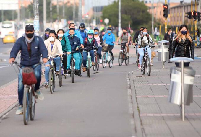 Reactivación económica en Bogotá / Coronavirus en Colombia