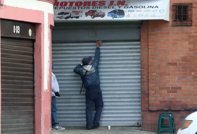 Reactivación económica automotriz / Cuarentena en Bogotá / Coronavirus en Colombia