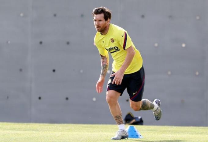 Lionel Messi- entrenamientos