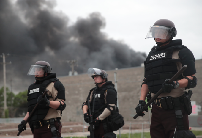 Disturbios en Minneapolis, EE.UU.