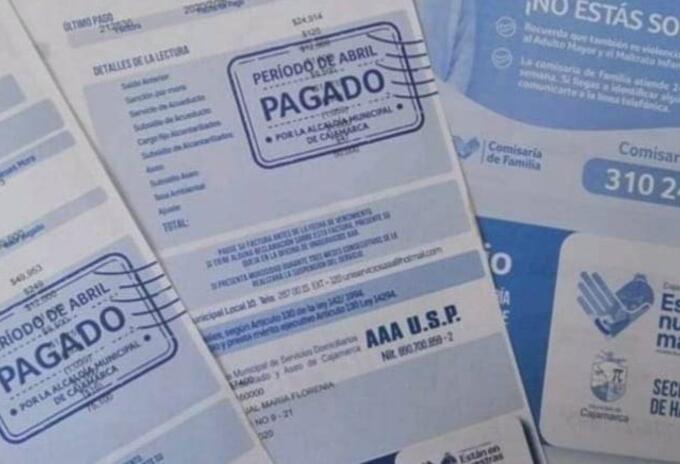 No incluyen las deudas atrasadas, pago de medidores y acuerdos pactadas con la empresa de servicios públicos