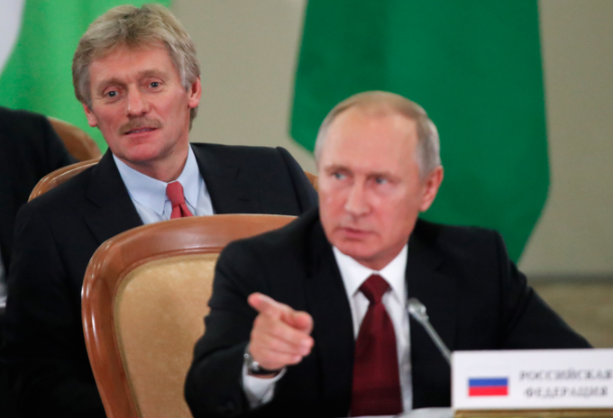 Portavoz de Vladimir Putin, Dmitri Peskov