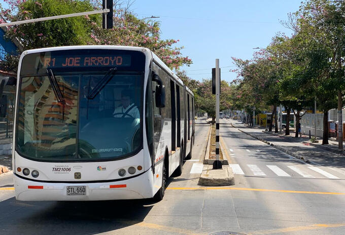 Las rutas de Transmetro funcionarán en su horario normal.