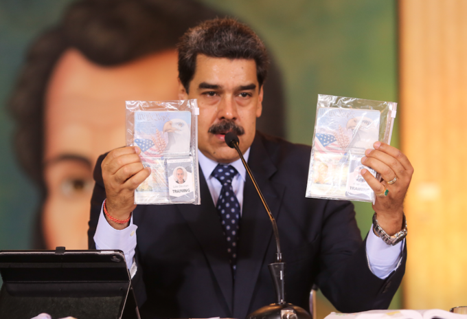 Nicolás Maduro operación de mercenarios