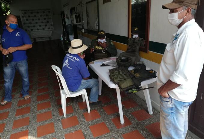 Descubiertos en ambulancia - Antioquia