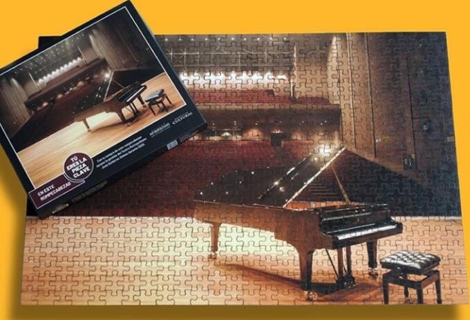 Rompecabezas del Teatro Metropolitano de Medellín.