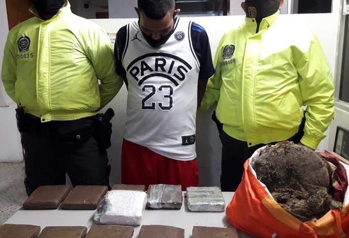 Papá de pupileto fue capturado por tráfico de estupefaciente