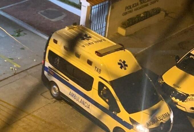 riña policía cartagena