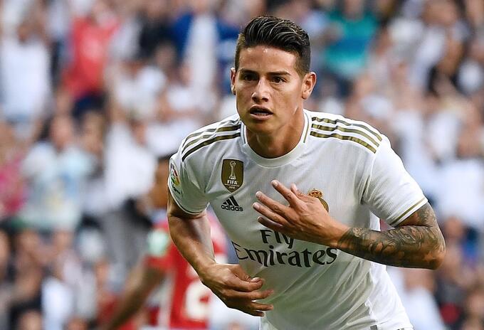James Rodríguez en Real Madrid