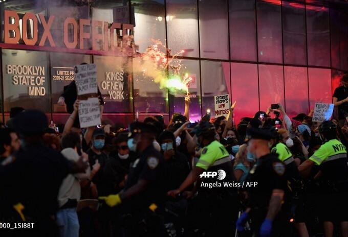 Protestas en Nueva York