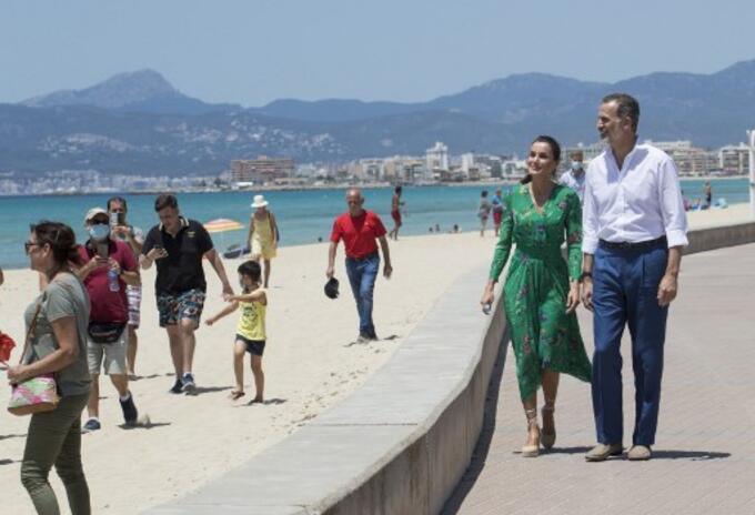 españa rey y leticia en mallorca