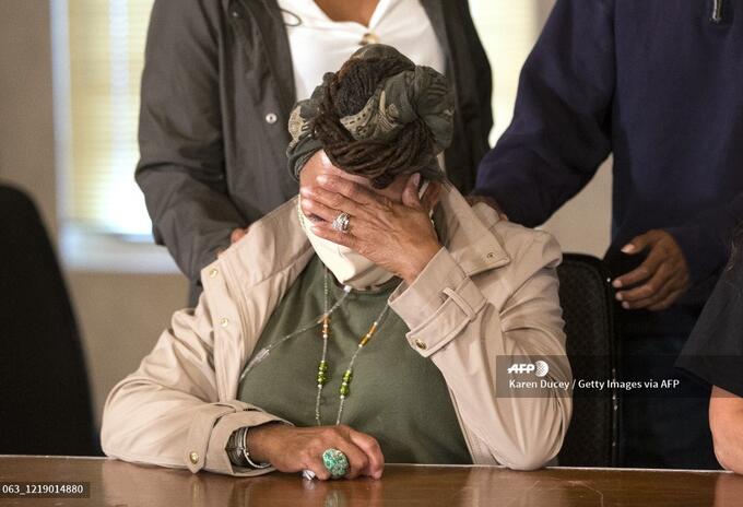 Marcia Carter-Patterson, madre de Manuel Ellis Marcia Carter-Patterson, madre de Manuel Ellis