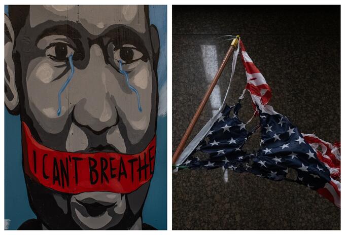 Muerte de George Floyd desencadenó en violentas protestas en Estados Unidos