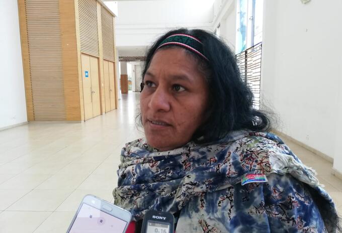 Líder indígena Cauca
