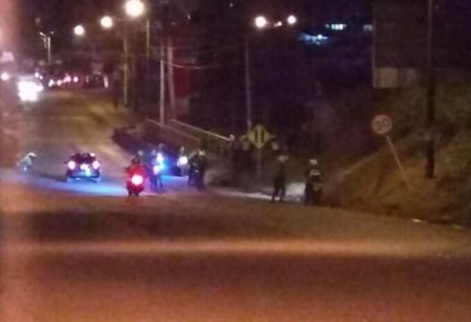 Enfrentamientos entre policías y delincuentes en Buenaventura