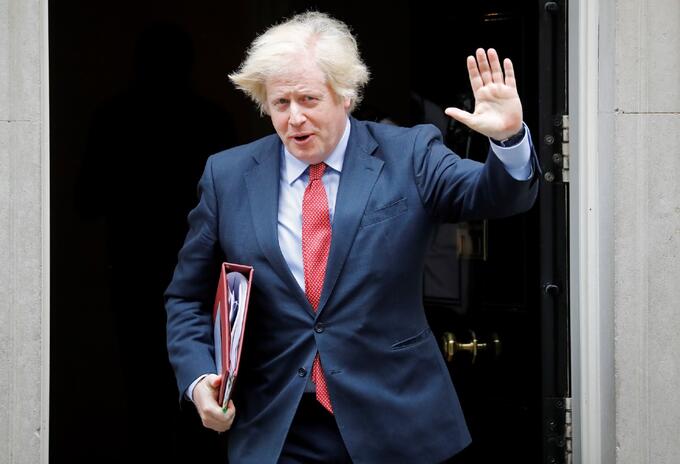 Boris Johnson, primer ministro británico