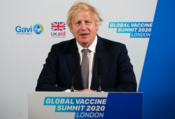 Primer ministro británico, Boris Johnson