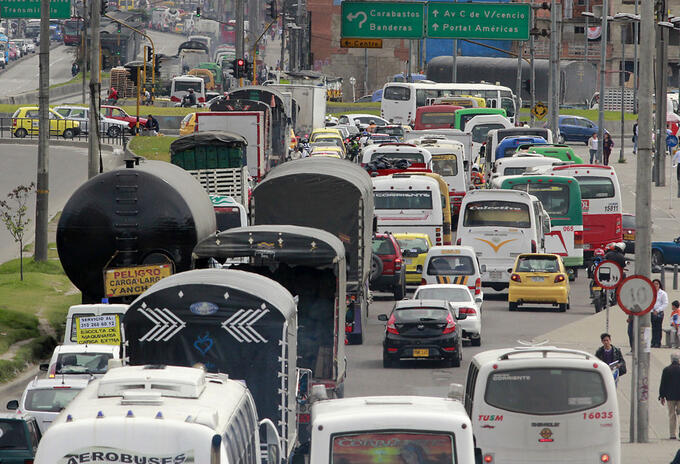 Pico y placa, Bogotá
