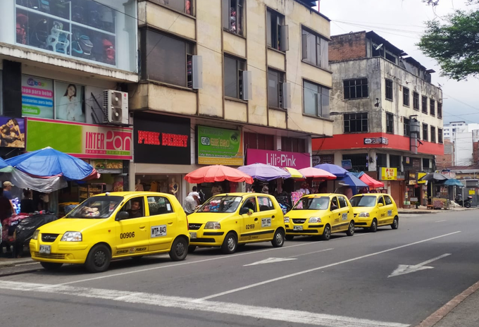 Taxis de Ibagué.