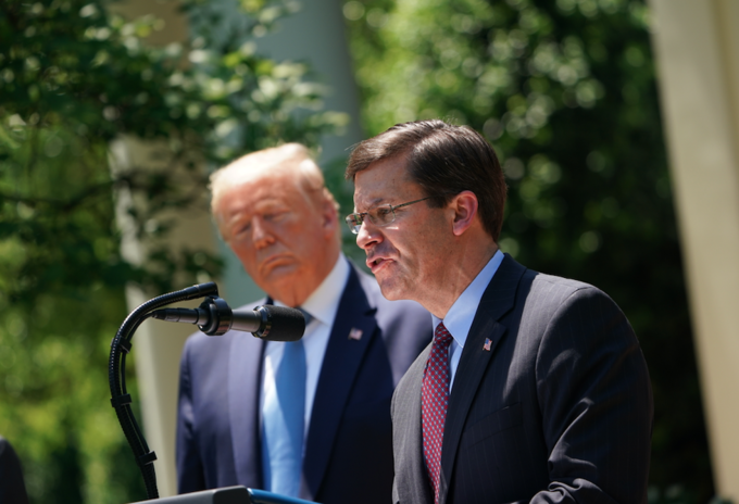 Mark Esper, secretario de Defensa de EE.UU.
