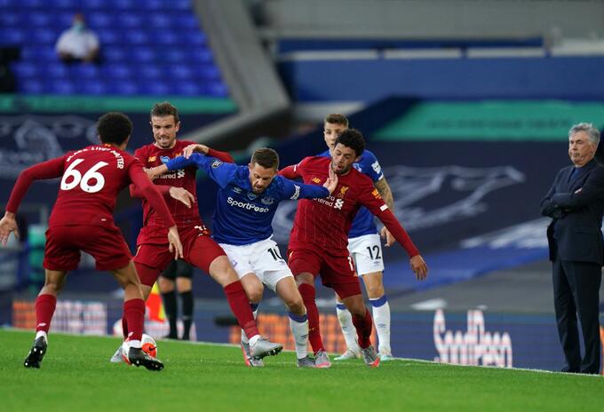 Everton vs Liverpool en medio de pandemia Everton vs Liverpool en medio de pandemia