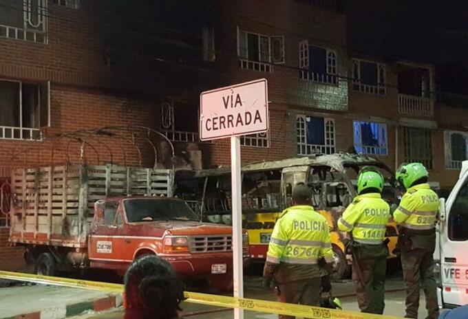 Incendio Bosa