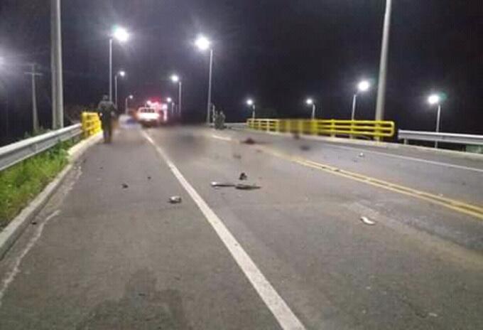EL percance ocurrió en horas de la noche de ayer.