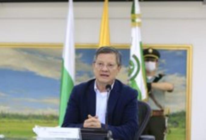 Luis Fernando Suárez, actual gobernador encargado de Antioquia.
