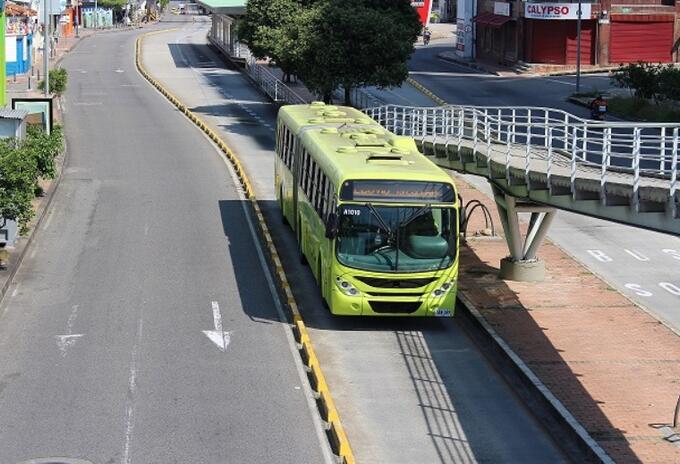 Son 70 buses los que no salieron a operar hoy en Piedecuesta y Floridablanca.