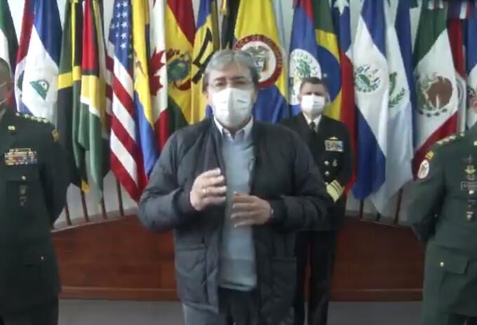 Mindefensa, Carlos Holmes Trujillo, hace anuncios sobre cambios en las FF.MM.