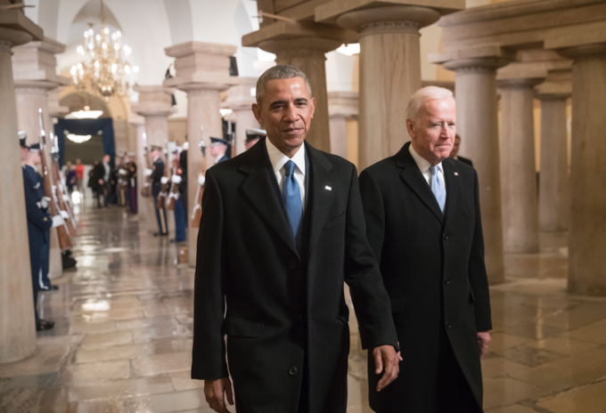Barack Obama y Joe Biden