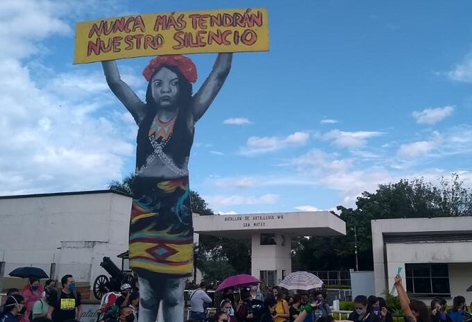 Protesta por Violación
