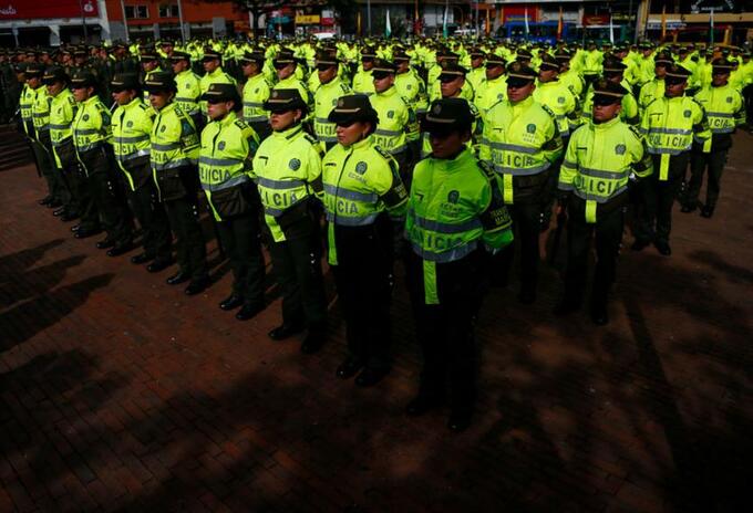 Policías Contagios