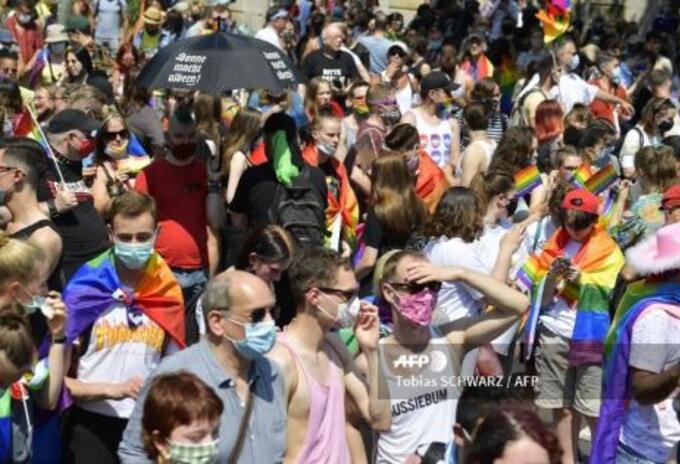 Marcha en Berlín del Orgullo LGBTI