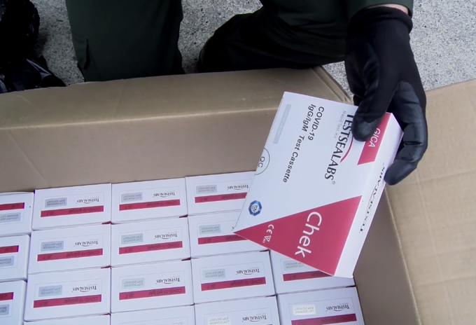 Los test rápidos tienen un costo aproximado de 200 millones de pesos.