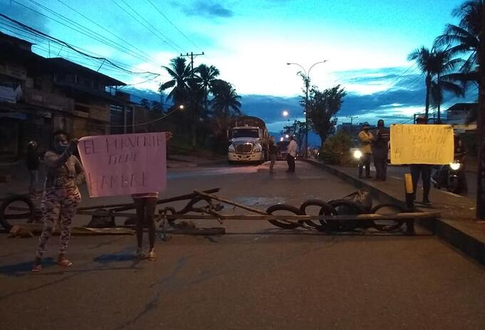 Comunidad en Buenaventura se quejan por falta de ayudas humanitarias