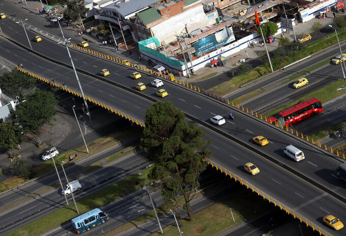 Vías de Bogotá