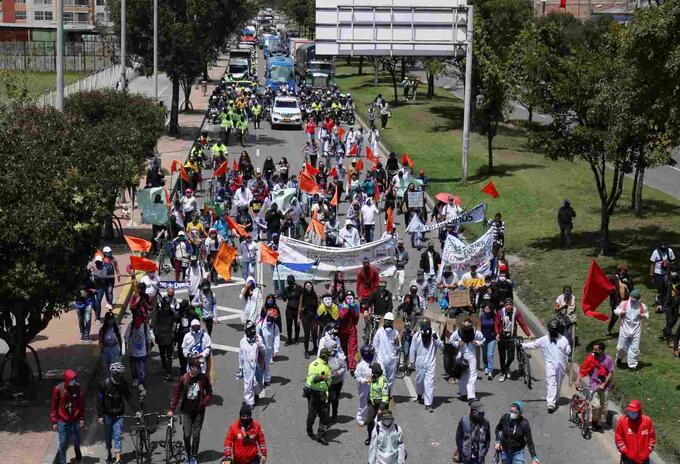 Marcha "vida digna"