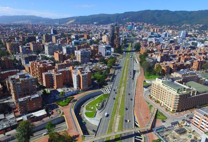 Panorámica de Bogotá
