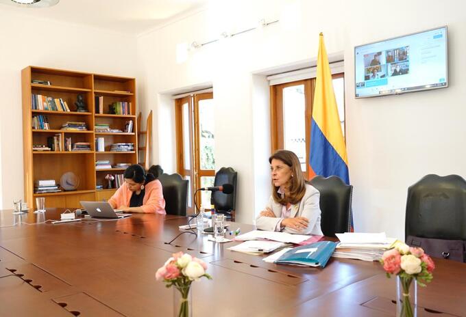 Vicepresidenta Marta Lucía Ramírez