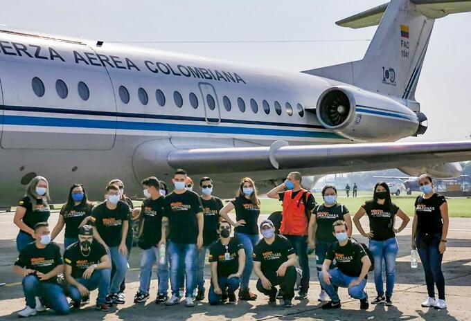 La llegada a Leticia del segundo grupo de la ‘Misión Amazonas’ que apoyará los servicios de salud en el Hospital San Rafael