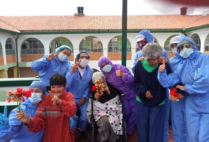 Asilo, Tunja, coronavirus