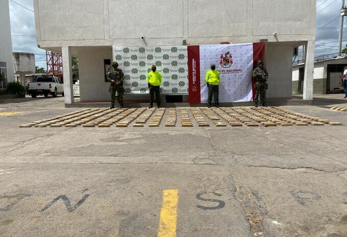 La incautación se produjo gracias a la operación ODIN de la Policía, el Ejercito y la Fiscalía