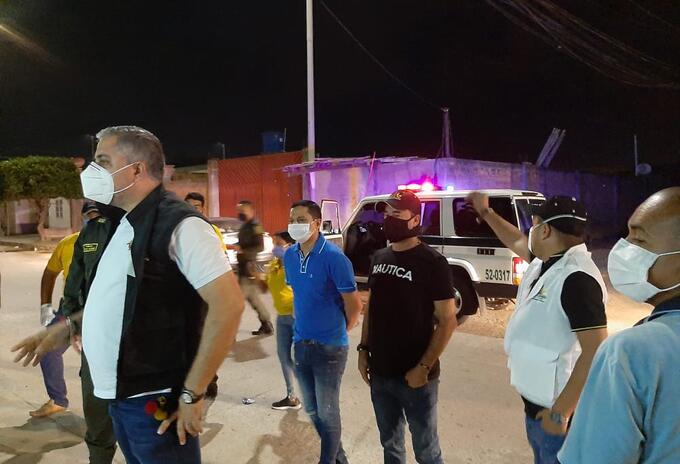 Operativos nocturnos de las autoridades en Maicao