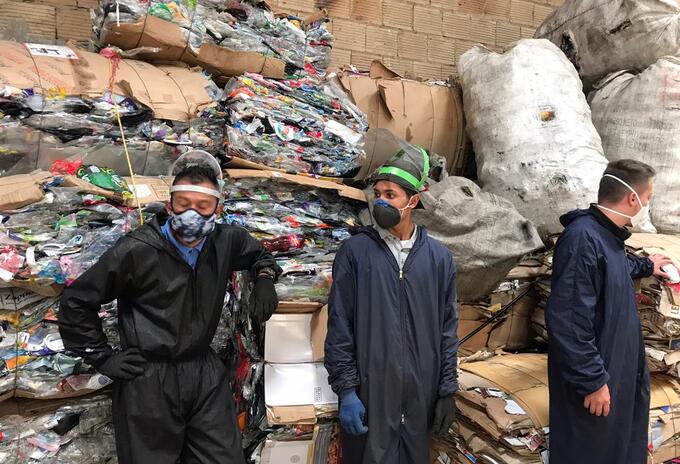 Recicladores encuentran una bebé muerta en Chía