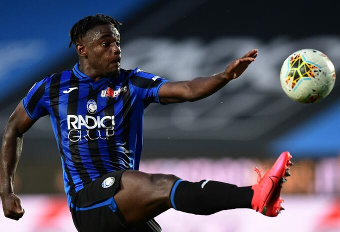 Duván Zapata, delantero colombiano de Atalanta