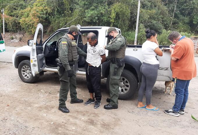 Captura de presunto abusador