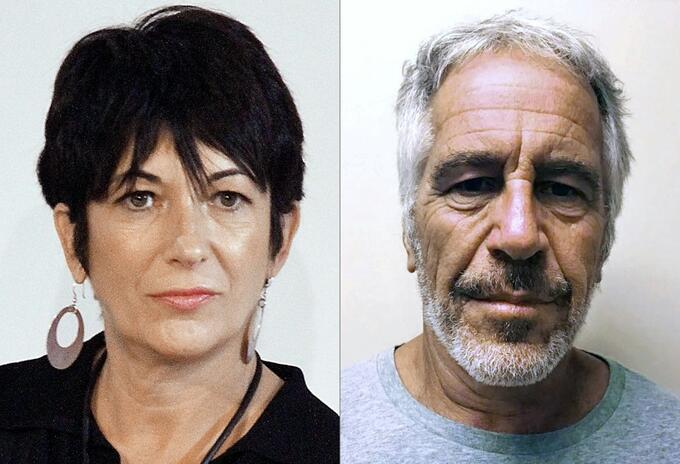 Ghislaine Maxwell y Jeffrey Epstein Ghislaine Maxwell y Jeffrey Epstein