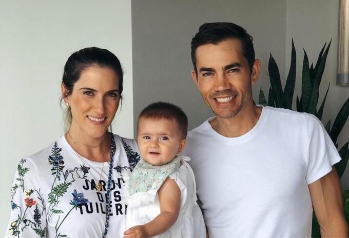 María Ochoa, Camilo Villegas y Mía María Ochoa, Camilo Villegas y Mía