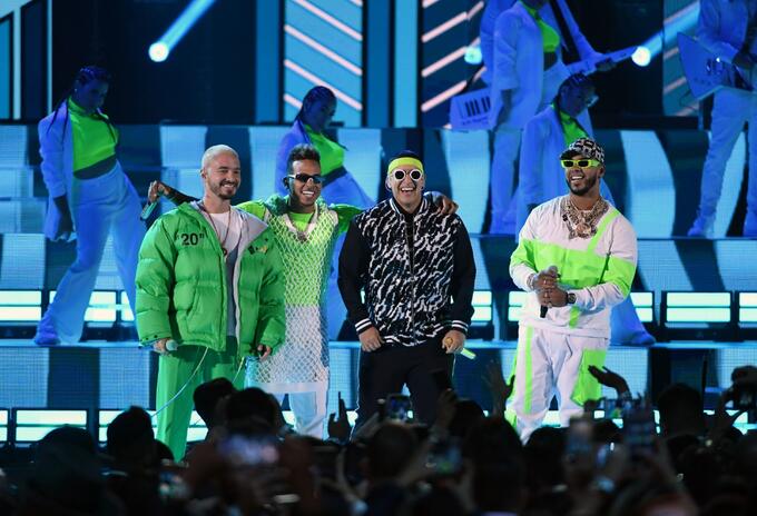 Anuel AA, Daddy Yankee, J Balvin y Ozuna Anuel AA, Daddy Yankee, J Balvin y Ozuna